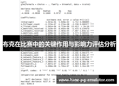 布克在比赛中的关键作用与影响力评估分析 布克在比赛中的关键作用与影响力评估分析